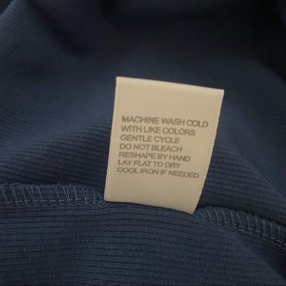 Stitchdrop Scoop Neck Racerback Rib Knit Tank Dress In Soft Moss Size XS New - Picture 8 of 8